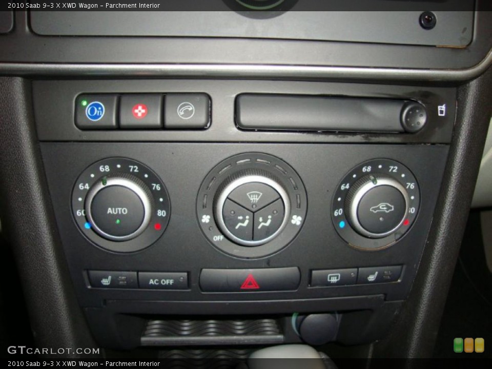 Parchment Interior Controls for the 2010 Saab 9-3 X XWD Wagon #39224442