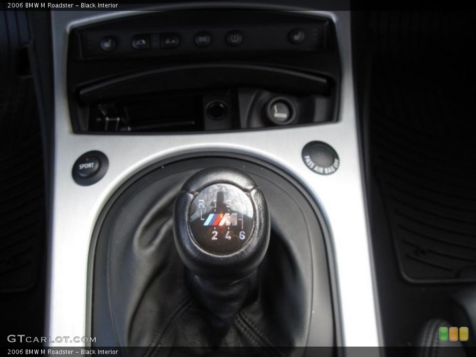Black Interior Transmission for the 2006 BMW M Roadster #39225398