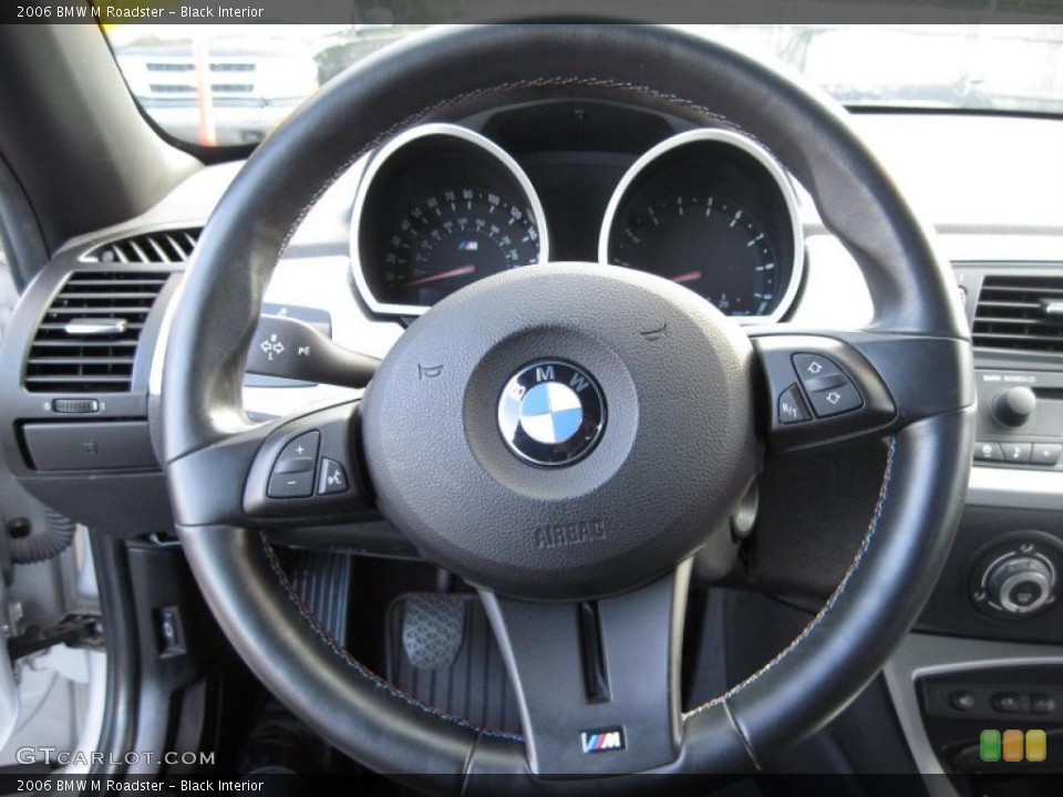 Black Interior Steering Wheel for the 2006 BMW M Roadster #39225410