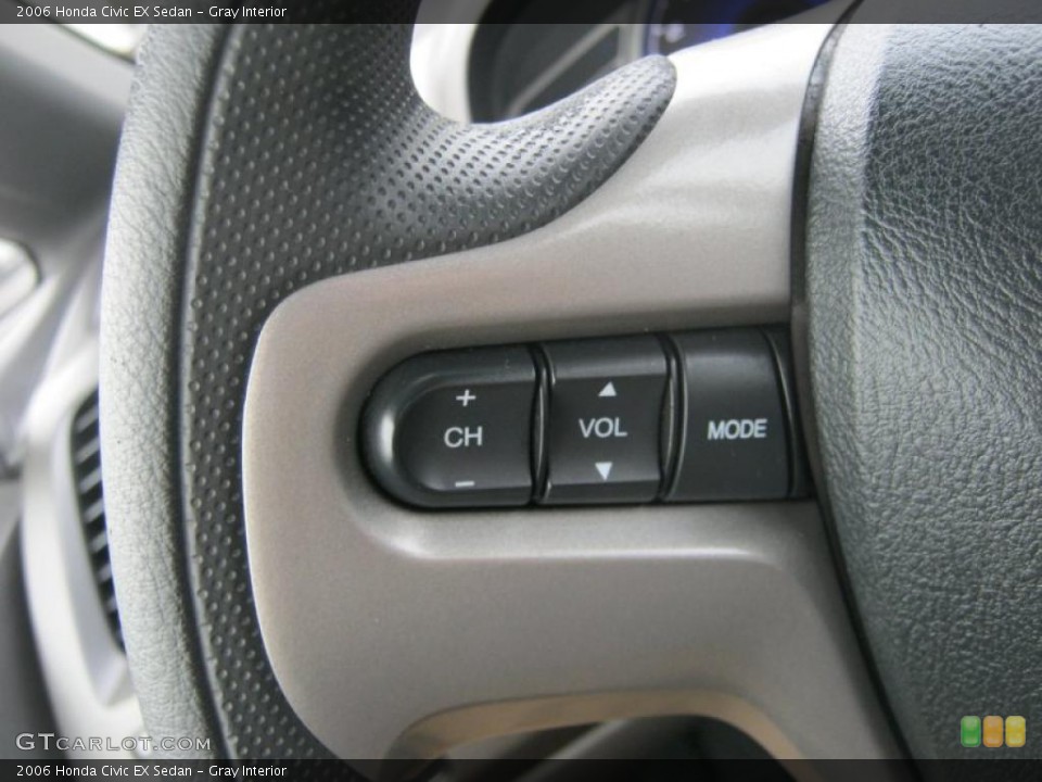 Gray Interior Controls for the 2006 Honda Civic EX Sedan #39226010