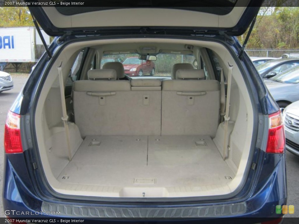 Beige Interior Trunk for the 2007 Hyundai Veracruz GLS #39226730