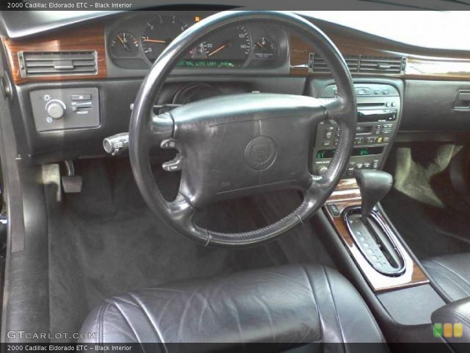 Black Interior Dashboard for the 2000 Cadillac Eldorado ETC #39226766