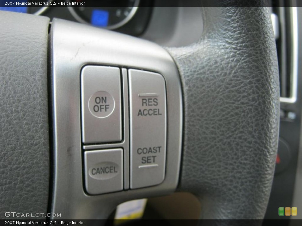 Beige Interior Controls for the 2007 Hyundai Veracruz GLS #39226774
