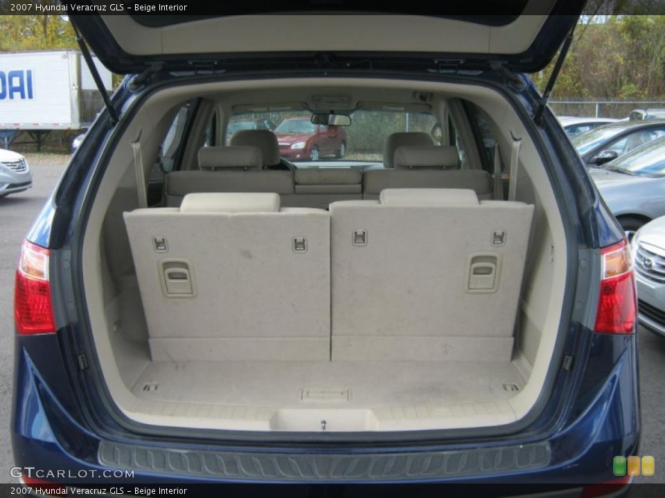 Beige Interior Trunk for the 2007 Hyundai Veracruz GLS #39226826
