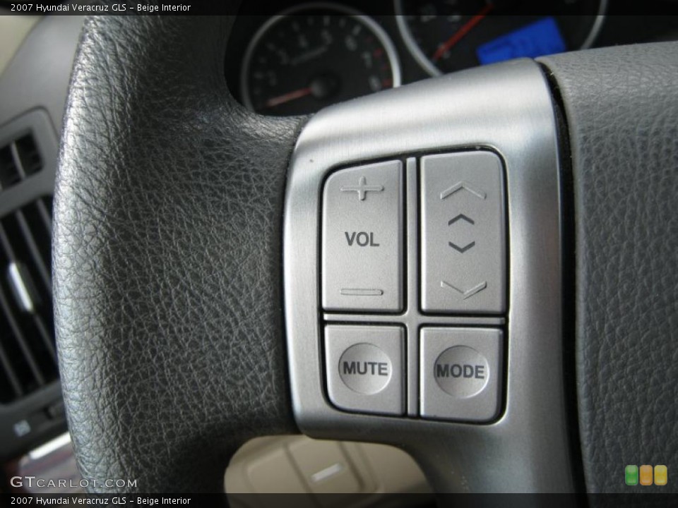 Beige Interior Controls for the 2007 Hyundai Veracruz GLS #39227090