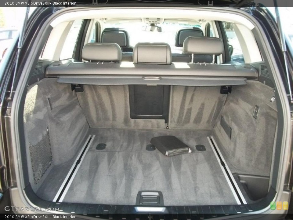 Black Interior Trunk for the 2010 BMW X3 xDrive30i #39228842