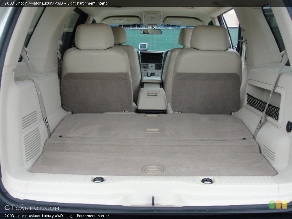 Light Parchment Interior Trunk for the 2003 Lincoln Aviator Luxury AWD #39229814