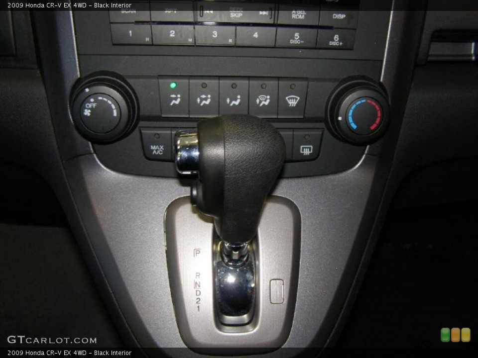 Black Interior Transmission for the 2009 Honda CR-V EX 4WD #39229902