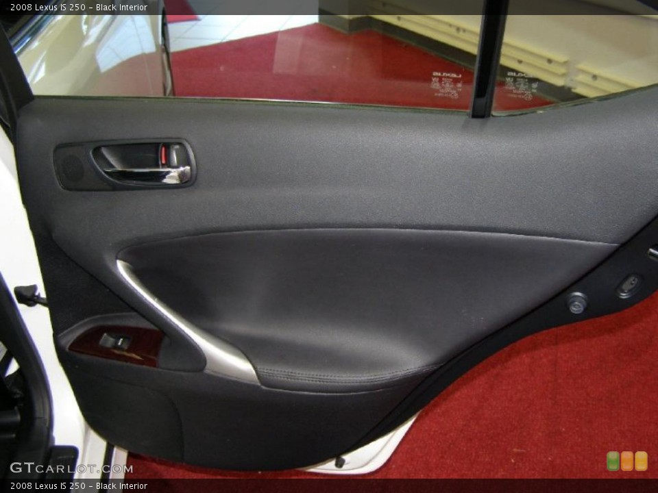 Black Interior Door Panel for the 2008 Lexus IS 250 #39230082