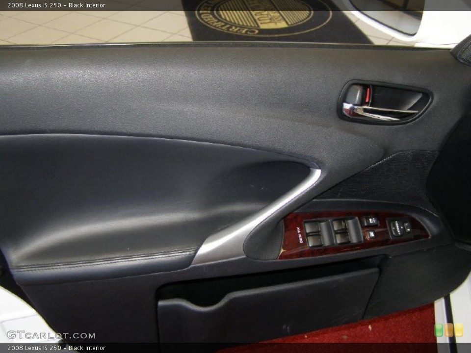 Black Interior Door Panel for the 2008 Lexus IS 250 #39230198