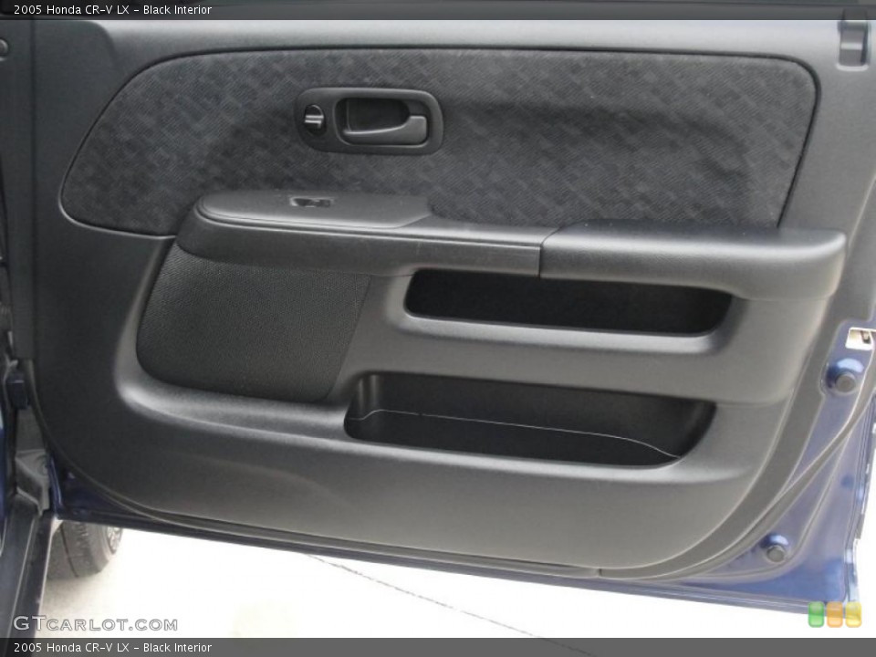 Black Interior Door Panel for the 2005 Honda CR-V LX #39230582