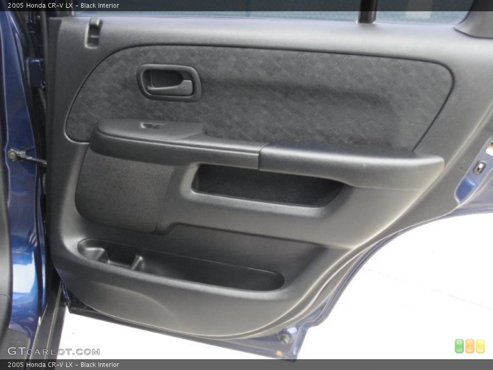 Black Interior Door Panel for the 2005 Honda CR-V LX #39230634