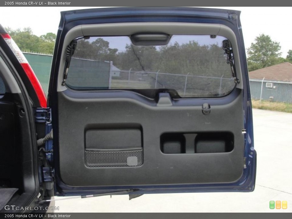 Black Interior Door Panel for the 2005 Honda CR-V LX #39230674