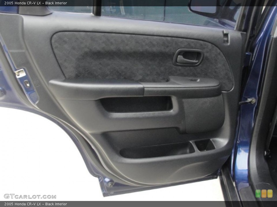 Black Interior Door Panel for the 2005 Honda CR-V LX #39230714