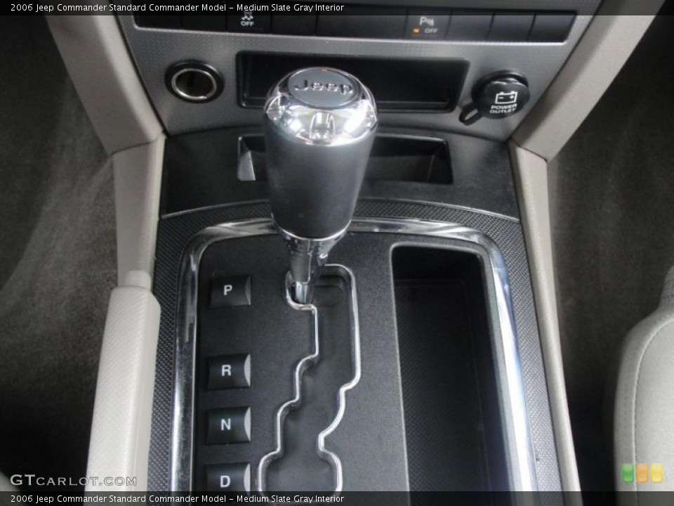 Medium Slate Gray Interior Transmission for the 2006 Jeep Commander  #39231667