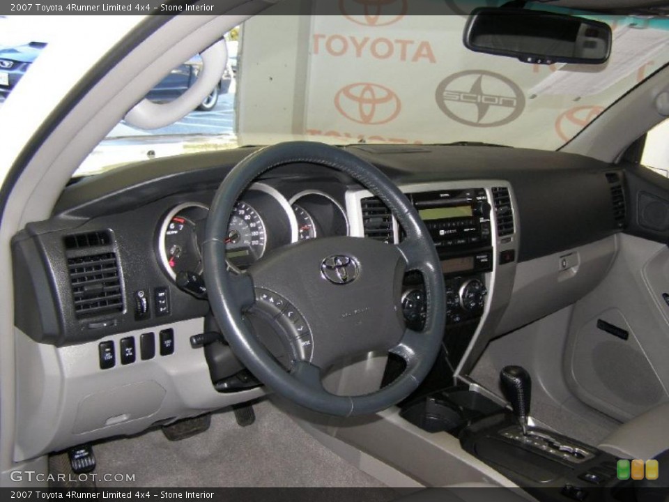 Stone Interior Dashboard for the 2007 Toyota 4Runner Limited 4x4 #39233063