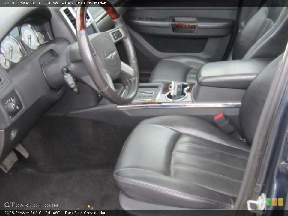 Dark Slate Gray Interior Photo for the 2008 Chrysler 300 C HEMI AWD #39233455