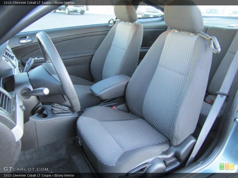 Ebony Interior Photo for the 2010 Chevrolet Cobalt LT Coupe #39235076