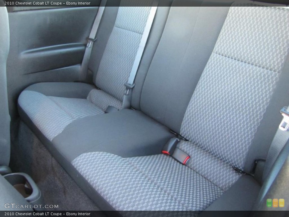 Ebony Interior Photo for the 2010 Chevrolet Cobalt LT Coupe #39235100