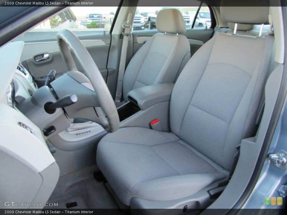 Titanium Interior Photo for the 2009 Chevrolet Malibu LS Sedan #39235461
