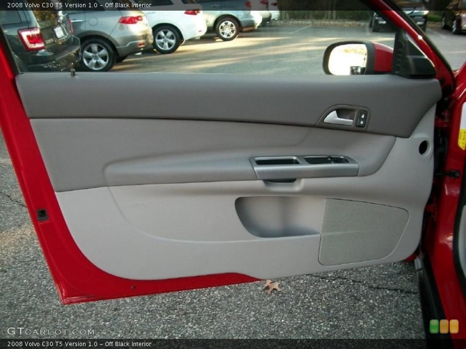 Off Black Interior Door Panel for the 2008 Volvo C30 T5 Version 1.0 #39235501