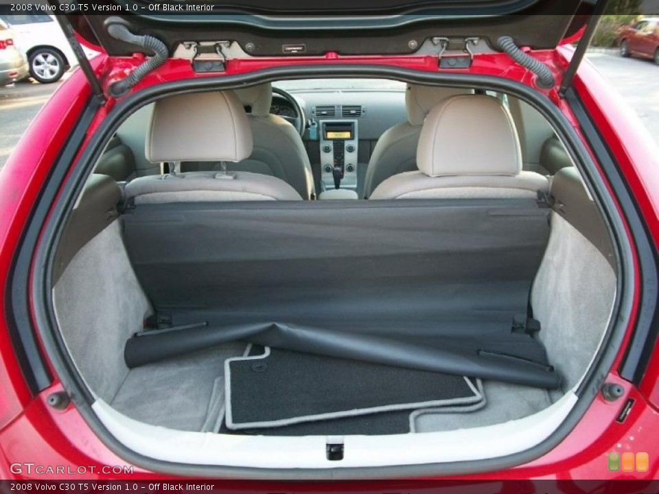 Off Black Interior Trunk for the 2008 Volvo C30 T5 Version 1.0 #39235681