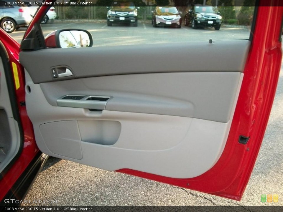Off Black Interior Door Panel for the 2008 Volvo C30 T5 Version 1.0 #39235705