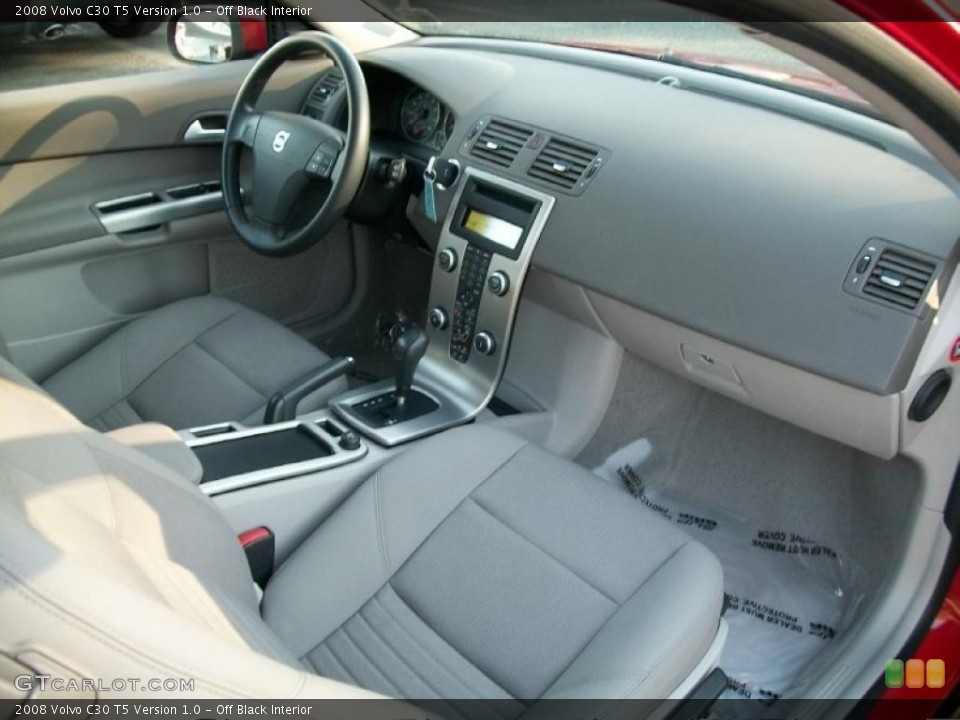 Off Black Interior Dashboard for the 2008 Volvo C30 T5 Version 1.0 #39235741