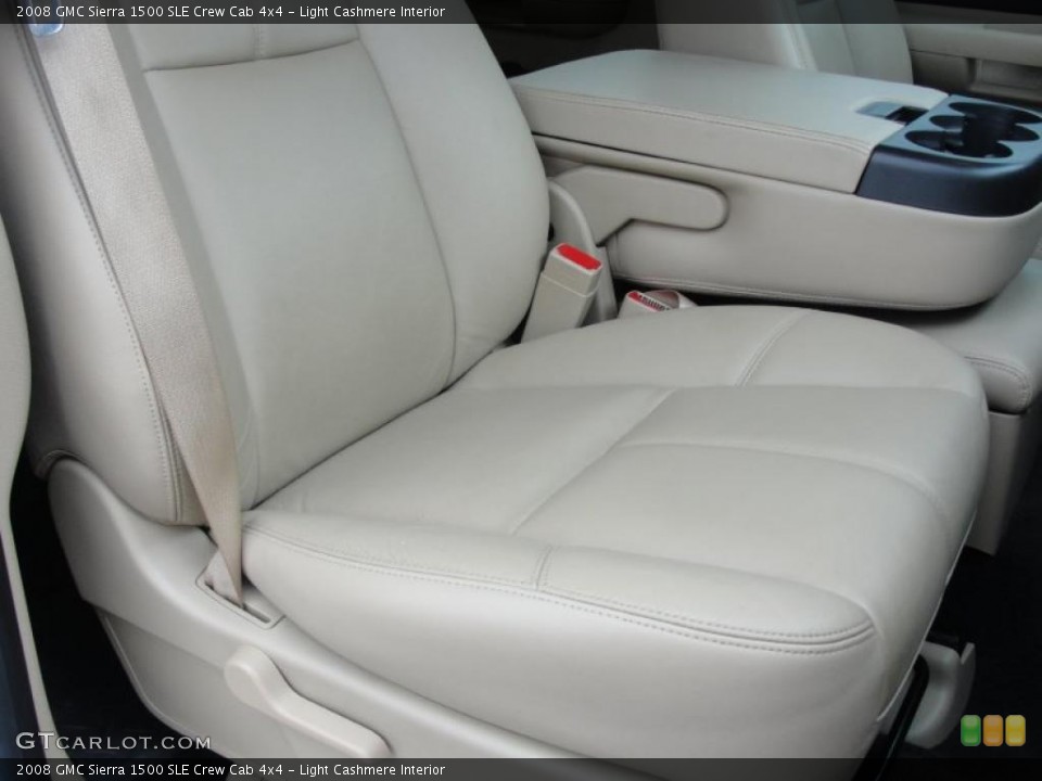 Light Cashmere Interior Photo for the 2008 GMC Sierra 1500 SLE Crew Cab 4x4 #39235877