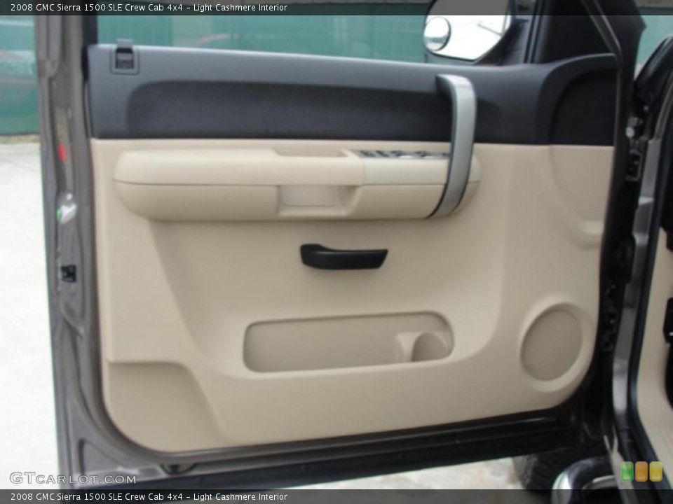 Light Cashmere Interior Door Panel for the 2008 GMC Sierra 1500 SLE Crew Cab 4x4 #39235965