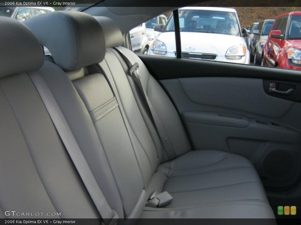 Gray Interior Photo for the 2006 Kia Optima EX V6 #39236025