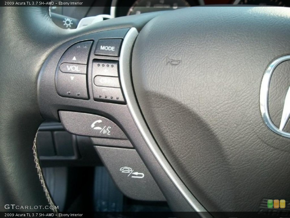 Ebony Interior Controls for the 2009 Acura TL 3.7 SH-AWD #39236133
