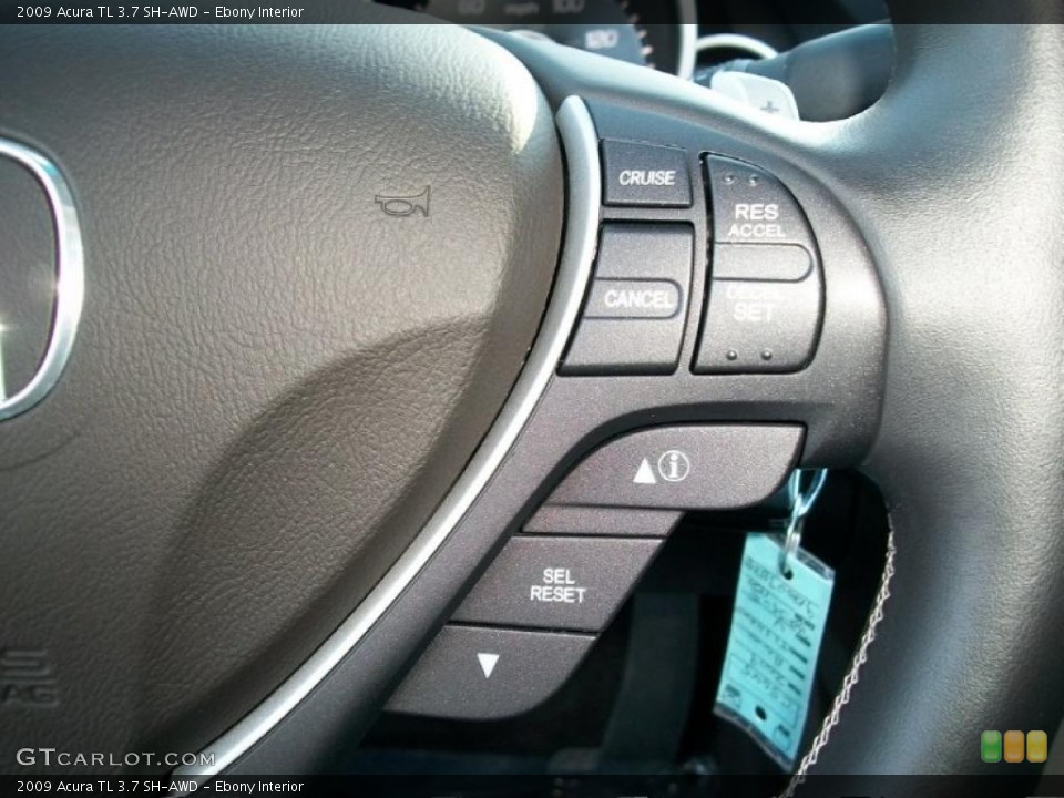 Ebony Interior Controls for the 2009 Acura TL 3.7 SH-AWD #39236153