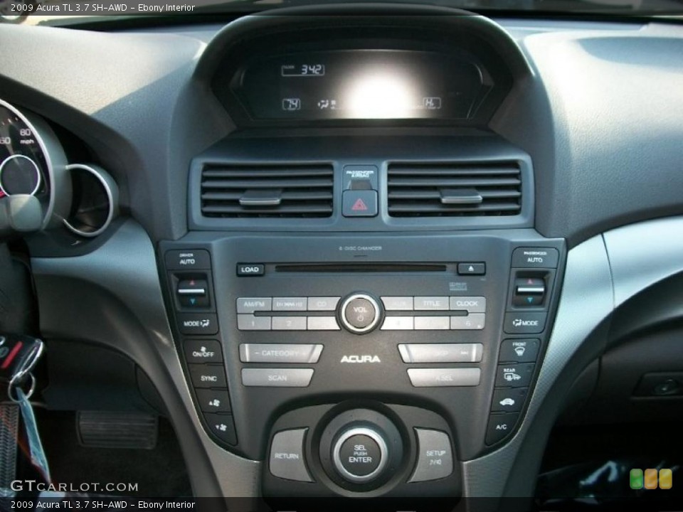 Ebony Interior Controls for the 2009 Acura TL 3.7 SH-AWD #39236181