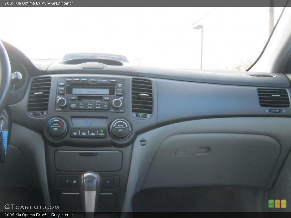 Gray Interior Dashboard for the 2006 Kia Optima EX V6 #39236229