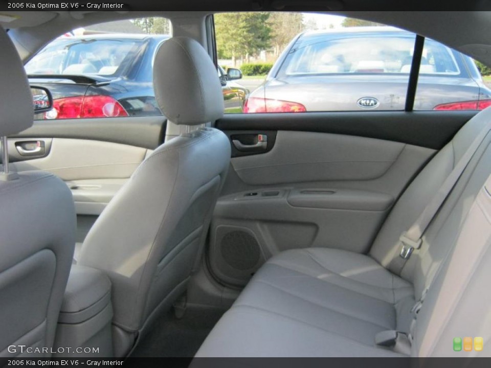 Gray Interior Photo for the 2006 Kia Optima EX V6 #39236245
