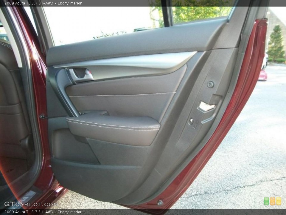 Ebony Interior Door Panel for the 2009 Acura TL 3.7 SH-AWD #39236261