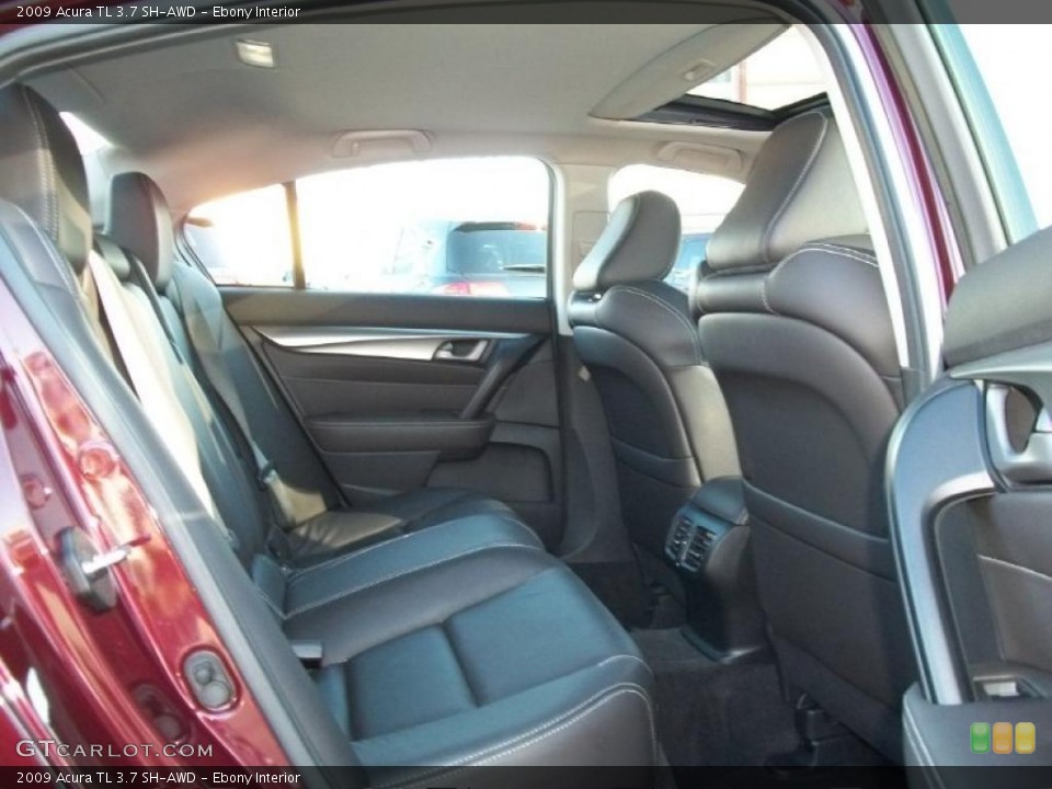 Ebony Interior Photo for the 2009 Acura TL 3.7 SH-AWD #39236281