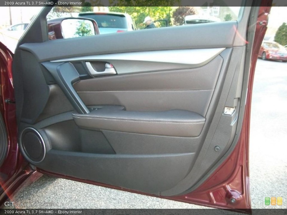 Ebony Interior Door Panel for the 2009 Acura TL 3.7 SH-AWD #39236293