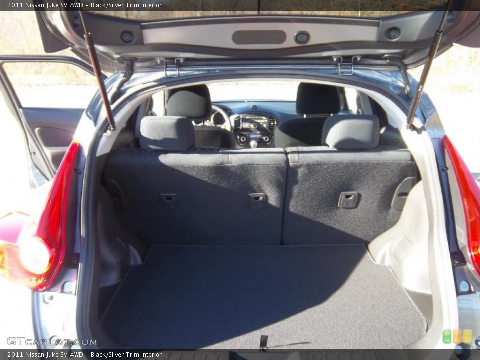 Black/Silver Trim Interior Trunk for the 2011 Nissan Juke SV AWD #39236297