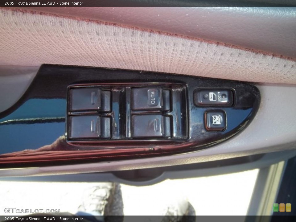 Stone Interior Controls for the 2005 Toyota Sienna LE AWD #39236677