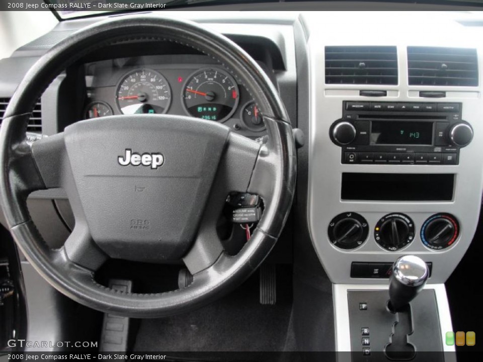 Dark Slate Gray Interior Dashboard for the 2008 Jeep Compass RALLYE #39236937