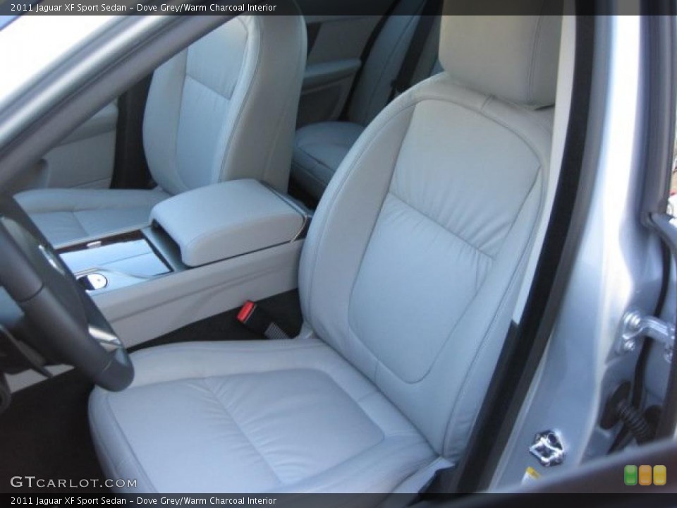 Dove Grey/Warm Charcoal Interior Photo for the 2011 Jaguar XF Sport Sedan #39239213