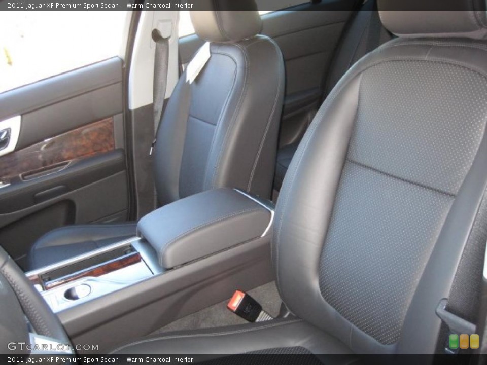 Warm Charcoal Interior Photo for the 2011 Jaguar XF Premium Sport Sedan #39239401