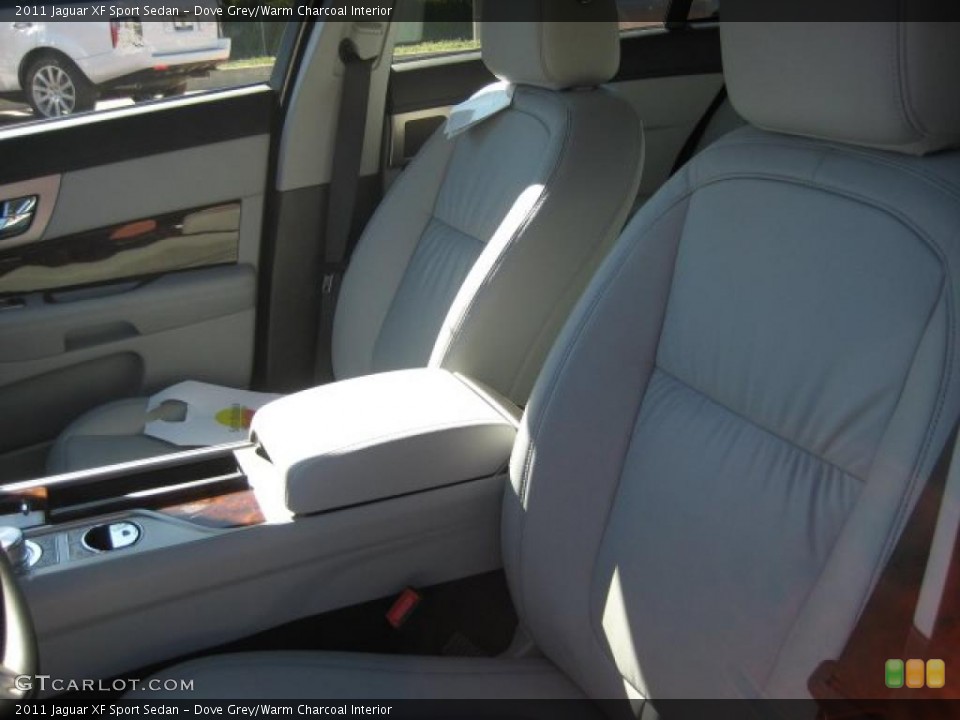 Dove Grey/Warm Charcoal Interior Photo for the 2011 Jaguar XF Sport Sedan #39239781
