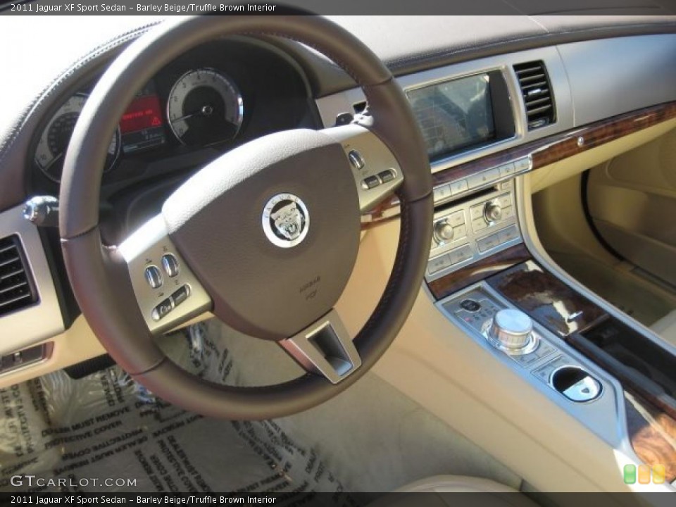 Barley Beige/Truffle Brown Interior Prime Interior for the 2011 Jaguar XF Sport Sedan #39239855