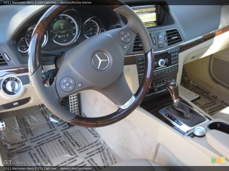Almond/Mocha Interior Dashboard for the 2011 Mercedes-Benz E 550 Cabriolet #39240466