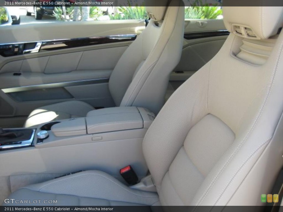 Almond/Mocha Interior Photo for the 2011 Mercedes-Benz E 550 Cabriolet #39240482
