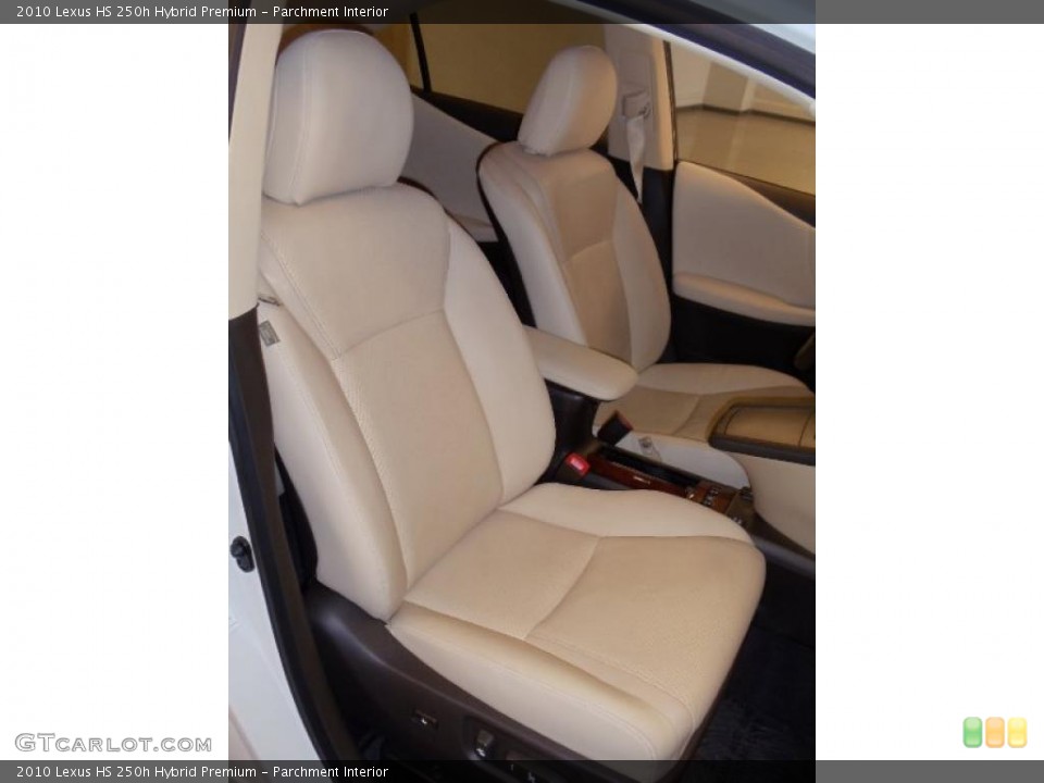 Parchment Interior Photo for the 2010 Lexus HS 250h Hybrid Premium #39240946