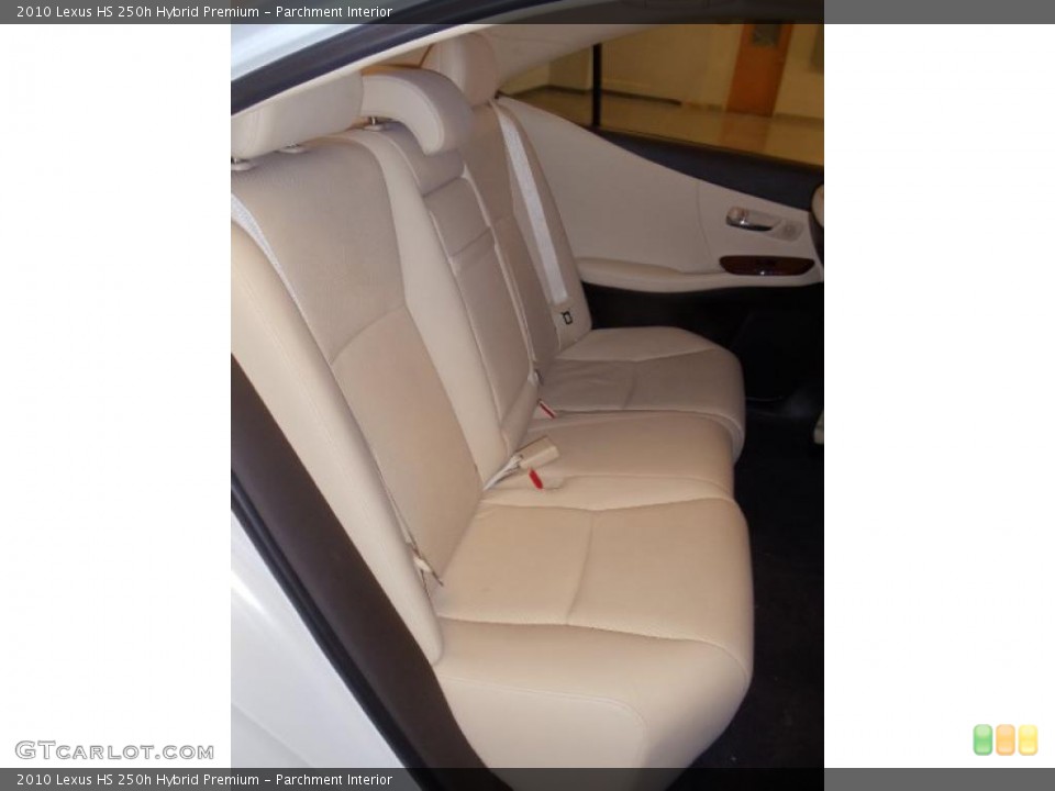 Parchment Interior Photo for the 2010 Lexus HS 250h Hybrid Premium #39240958